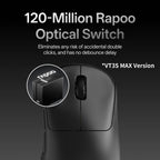 Rapoo VT3S MAX / VT3S Wireless Gaming Mouse 30K/26K DPI True 8K Wireless Polling Rate 49g Lightweight Up to 750 Hour Battery 8 Programmable Buttons On-Board Memory Esports Laptop Gaming Mice Compatible with Windows Mac