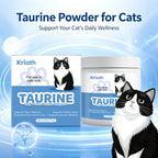 Cat Taurine Powder Supplement Support Cat Heart Wellness Healthy Eyesight Pet Body Daily Care Nutrition Powder