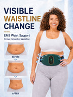 Slimming Machine for Women, Electric Abdominal Fat Burner, Anti-Cellulite Massage Belt, Body Shaping & Belly Fat Removal
