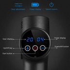 Fascial Massage Gun Electric Percussion Pistol Massager Body Neck Back Deep Tissue Muscle Relaxation Massage Gun Fitness