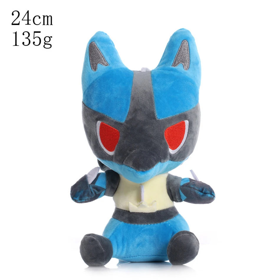 24cm Pokemon Gengar Plush Toy Soft Cute Cartoon Pikachu Stuffed Doll Birthday Gift Peluche Pokemon Collection