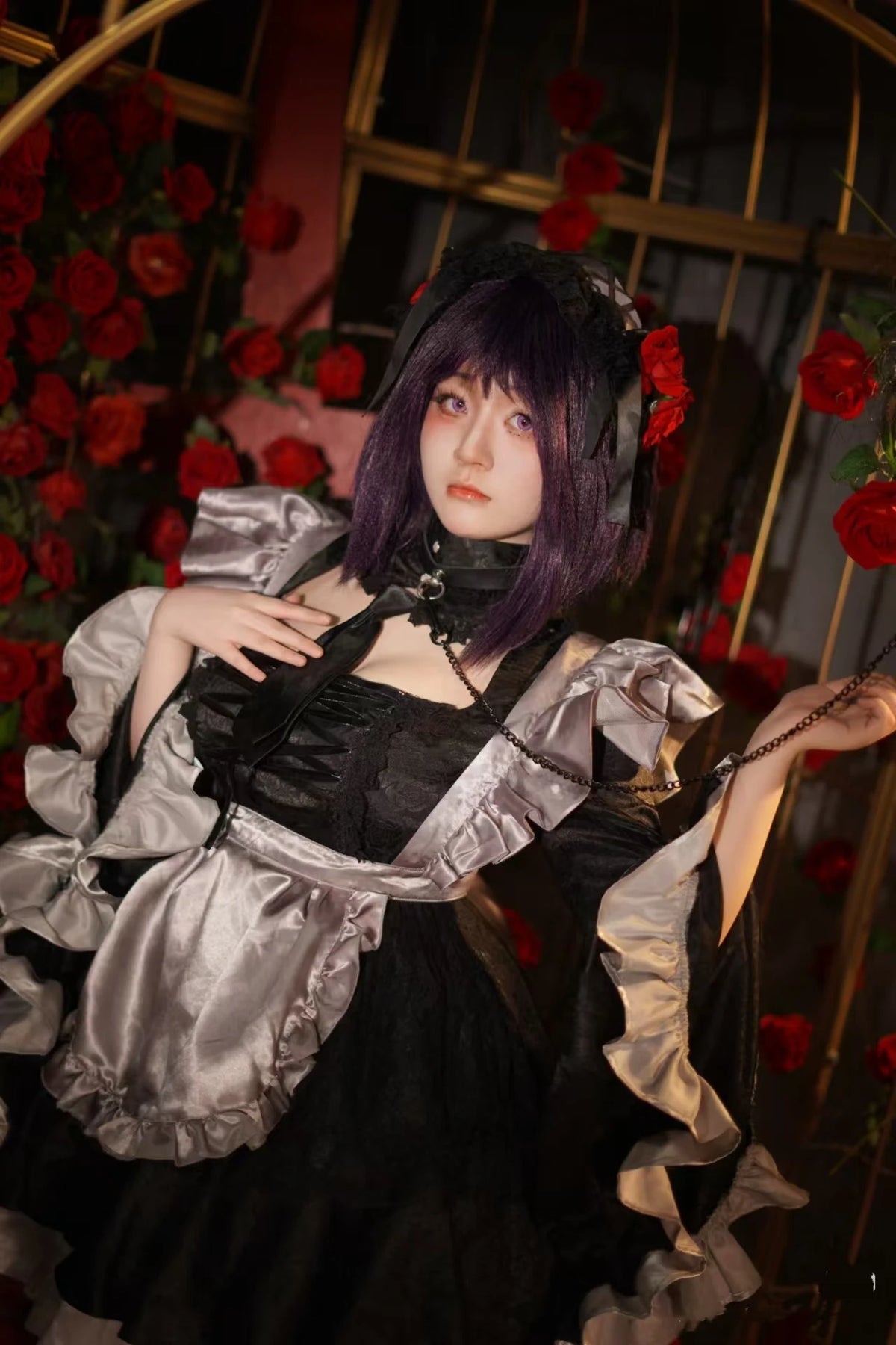 Anime My Dress Up Darling Marin Kitagawa Cosplay Costume Maid Cosplay Dress Halloween Kitagawa Marin Kuroe Shizuku Full Set