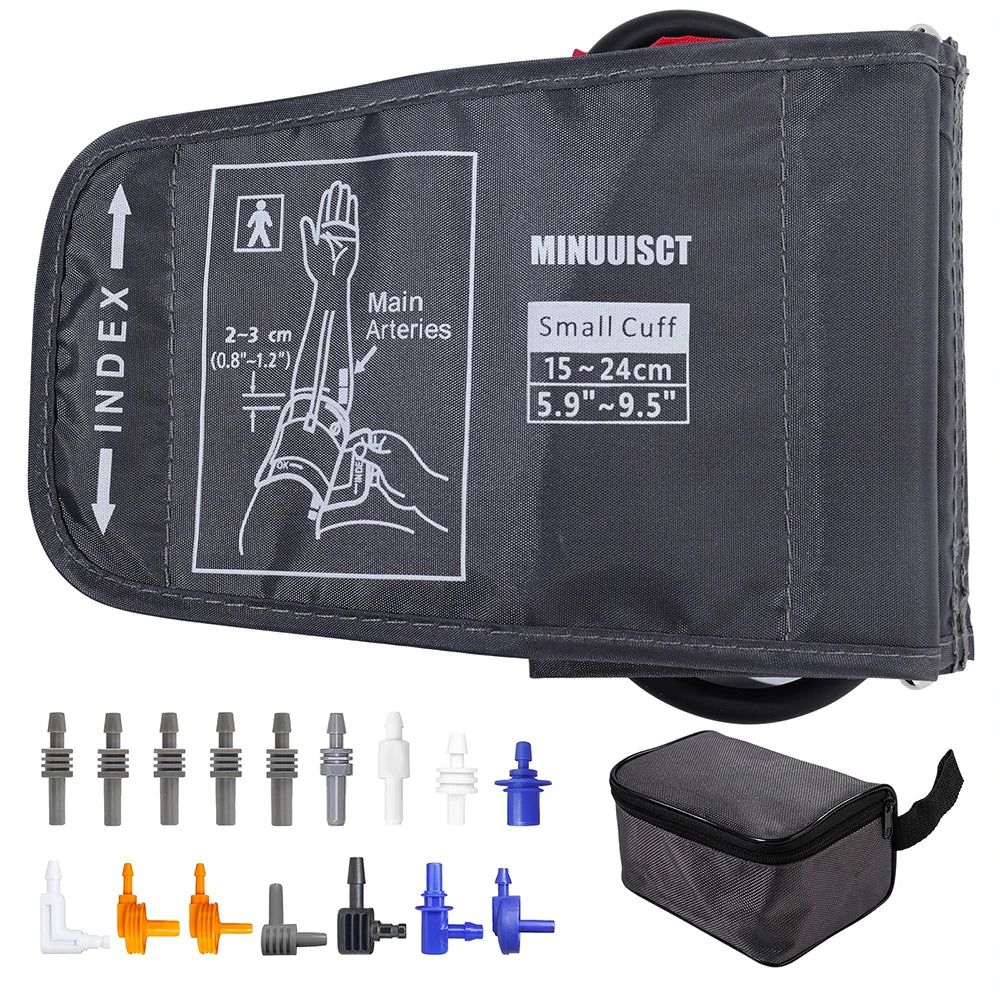 Adjustable Arm Blood Pressure Cuff 15-24cm 30-43cm 32-52cm Sphygmomanometer Sleeve Belt Medical Household Blood Pressure Monitor