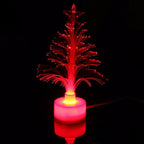 Tree Light Christmas Fiber Optic Lights Tree Fiber USB Fiber Optic Christmas Tree Mini LED Light Decorations