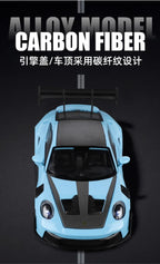 1:24 911 GT3 RS Alloy Sports Car Model Collection Ornament Toy Vehicle Diecast Miniature Voiture Boyfriend Gift