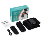 Electric Heating Shoulder Knee Massager with 3 Levels Vibration Muscle Relax Belt for Arm Enlarge Size for Shoulder