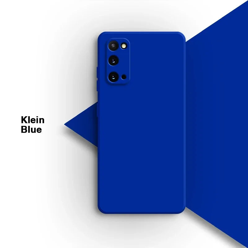Original Phone Case for Samsung Galaxy S20 Plus Ultra FE S20+ S20Plus S20Ultra S20FE 5G Soft Liquid Silicone Back Cover Carcasas