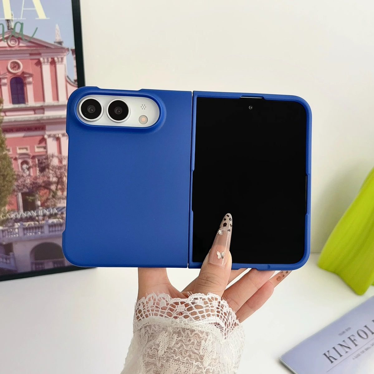 New Luxury Matte Ultra Thin Candy Color Phone Cases for Apple IPhone 18 Fold Ultra 2026 Silm Skin Feel Shockproof PC Hard Cover