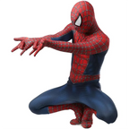 Superhero Cosplay Jumpsuit Tight Stretch Bodysuit Halloween Party Costume Role‑Play Fancy Dress For Men Adults Carnival Event