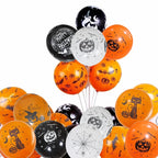 Halloween Decoration Balloon Ghost Pumpkin Skeleton Ghost Bar Party Decor Balloon Decoration 12 inch Latex Balloon