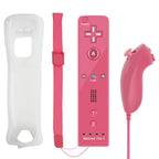 For Nintendo Wii/Will U Joystick 2in1 Wireless Remote Gamepad Controller Set Optional Motion Plus with Silicone Case Video Game