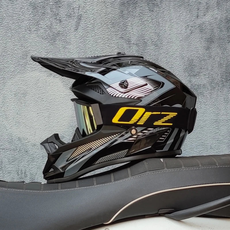 Super-Cool Motorcycle Off-road Helmet ATV Dirt Bike Helmet MTB Downhill Full Face Helmet Free gifts&a lot of Design capacetes