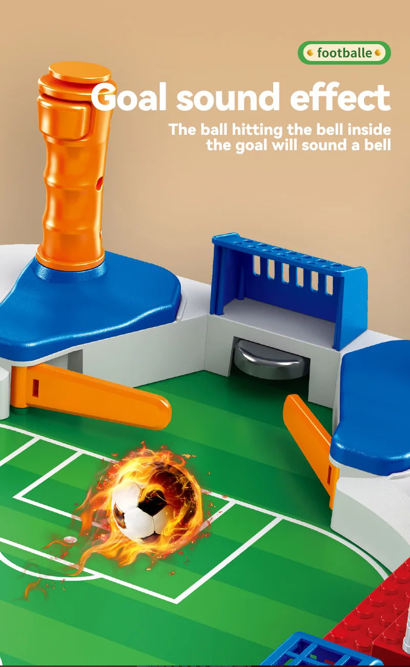 Tabletop Soccer Board Games Toy Outdoor Indoor Portable Multigame Tabletop Desktop Football Machine Competive Toys for Boys