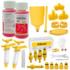 Bicycle Brake Mineral Oil 60ML Bike Hydraulic Disc Brake Oil Bleed Kit For SHIMANO TEKTRO SRAM NUTT Series Brake Repair Tools