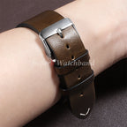 18mm 20mm 22mm Vintage Oil Wax Leather Watchband 19mm 21mm 24mm Universal Stitching Cowhide Strap for Seiko for Omega Watch Band