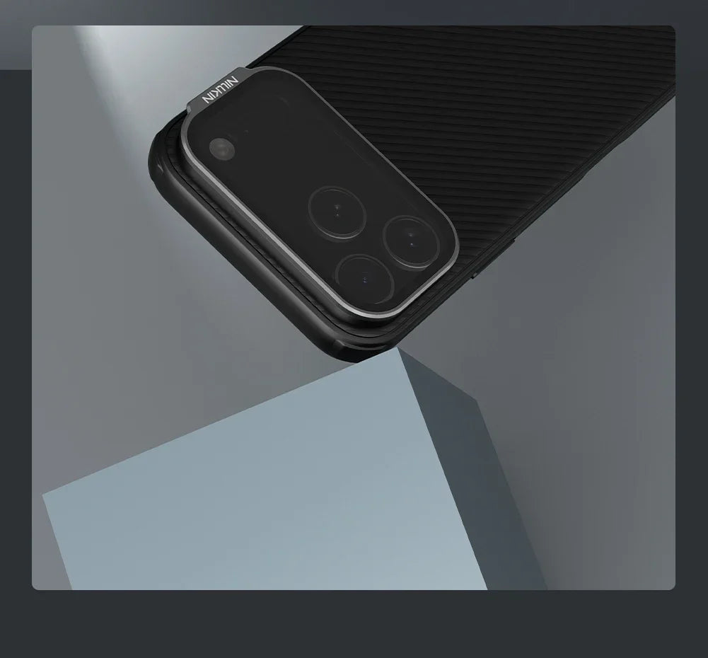 Nillkin for iPhone 18 Pro Max / 17 Pro Max Magnetic Case CamShield Prop Camera Cover Stand Hard PC Protection Back Cover Case