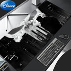 HD Print Anime Mouse Pad Office Computer Gamer Mousepad Laptop P-punisher Keyboard Pad PC Terror Skull Logo Gaming Desk Mice Mat