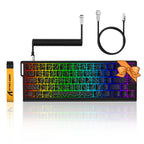 ATTACK SHARK X68HE X68PRO HE Magnetic Axis Gaming Keyboard Wired 8K Return Rate 5000mAh Battery Web Driver PBT Keycaps Esports