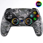 Controller For Playstation 5 PS5/PS5 Pro/Slim/PC,RGB Wireless Gamepad W/Hall Effect Trigger Marco/Turbo Anti-Drift Game Joystick