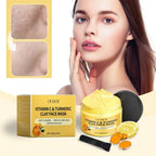 Turmeric Vitamin C Clay Mask Clay for Dull & Blemish-Prone Skin, Deep Cleansing Facial Mask, Face Masks Skincare Oil Control