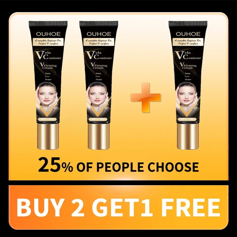 V-Line Face Shaping Serum Double Chin Removal Natural Extracts Unisex Burner