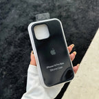 Luxury Liquid SIilicone Solid Candy Color Phone Case for Apple iPhone 17 Pro 16 15 14 13 18 Pro Max Shockproof Cover with Logo
