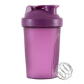 400ML Shaker Bottles Colorful  Whey Protein Powder Mixing Bottle Fitness Gym Shaker Outdoor Portable Plastic Drink Cup