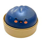 Premium Squishy Steamed Bun Dumpling Toy Slow Rising Glitter Stress Relief Ball Soft Stretchy Fidget Desk Toy Home Office Decor