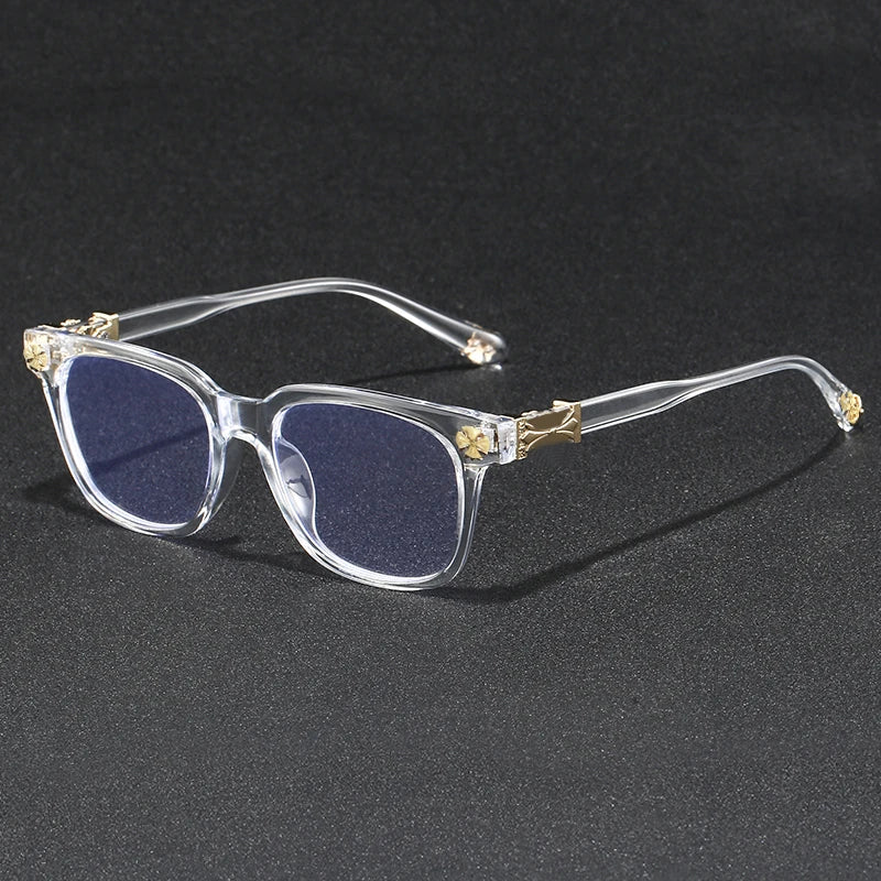 2026 BEAU FIVE Retro Square Blue Light Blocking Computer Glasses