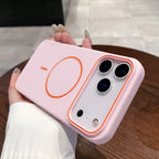 Luxury For Magsafe Silicone Phone Case For iPhone 11 12 13 14 15 16 17 18 Pro Max Magnetic Wireless Charging Back Case Cover