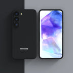 For Samsung Galaxy S26 S25 S24 S23 S22 Plus FE Ultra A56 A55 A54 A17 A16 Silicone Case Shockproof Soft-Touch Back Cover Funda