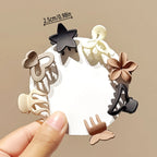 5/10/20/30pcs Beige Mixed Pack Small Clips, Cute Girl Accessories - Perfect for Daily Use, Special Occasions, or Travel Gifts