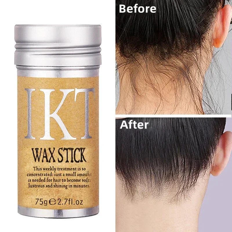 Waterproof Long-Lasting Hair Wax Stick Portable Finishing Touch-Up Styling Tool for Broken Hair Haircare Accessory