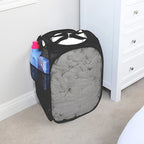 1-10Pcs Collapsible Laundry Basket Dirty Clothes Mesh Pop Up Hamper Storage Basket Toy Storage Bag for Home Bathroom Dorm Travel