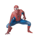 Superhero Cosplay Jumpsuit Tight Stretch Bodysuit Halloween Party Costume Role‑Play Fancy Dress For Men Adults Carnival Event