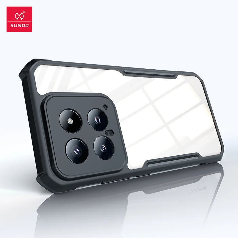 Xundd for Xiaomi 14 Phone Case, Lightweight Drop-Proof Case, Lens Protection, Airbag Drop Protection, Xiaomi 14 Pro, Xiaomi 14 U