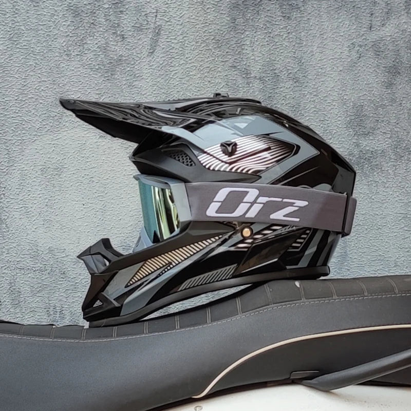 Super-Cool Motorcycle Off-road Helmet ATV Dirt Bike Helmet MTB Downhill Full Face Helmet Free gifts&a lot of Design capacetes