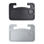 Car Steering Wheel Dining Table Tray Car Table Car Multi-functional Dinner Plate Steering Wheel Rack Plastic Card Table