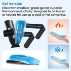 VELPEAU Ankle Brace Support for Ligament Injury and Tendonitis Surgery, Stirrup Ankle Splint Stabilizer with Foam & Gel Pad