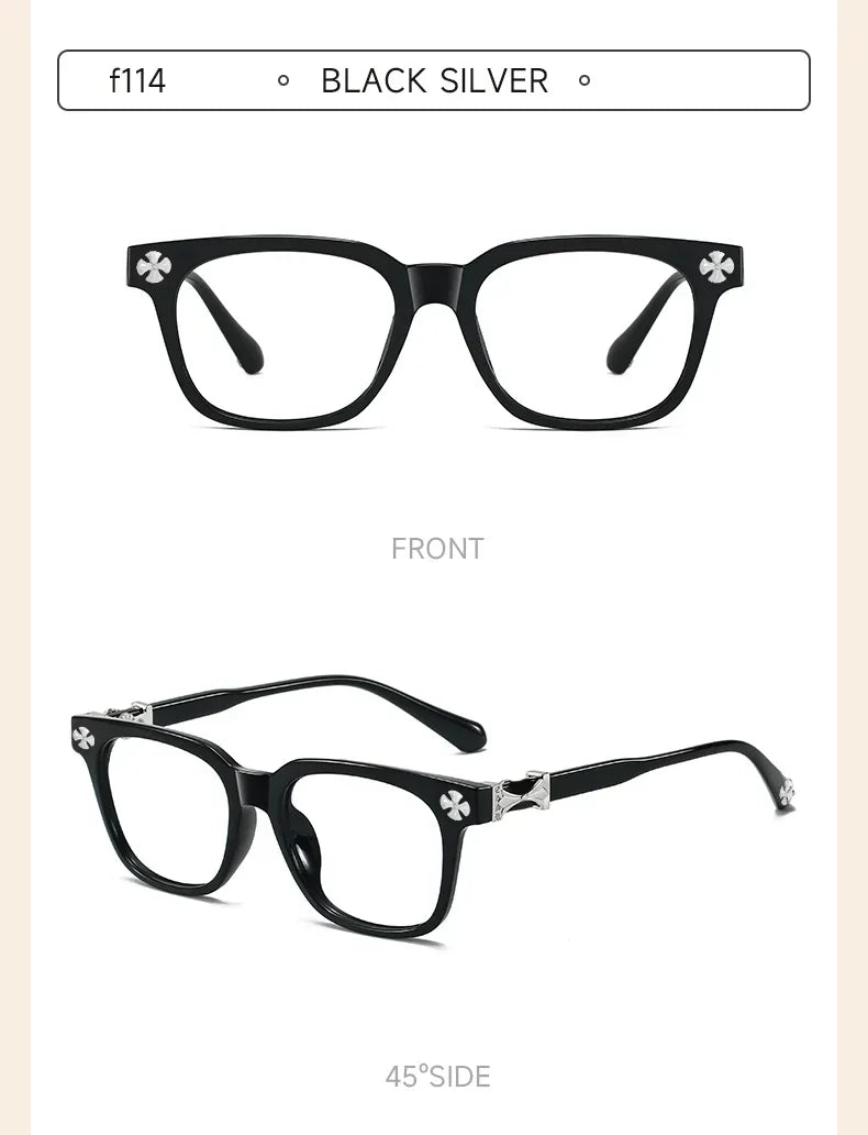 2026 BEAU FIVE Retro Square Blue Light Blocking Computer Glasses