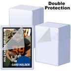 25-100pcs Hard Card Sleeves Anti Scratch Holder Protector Fit For YuGiOh Pokemon Sports Collect Cards Storage Toy