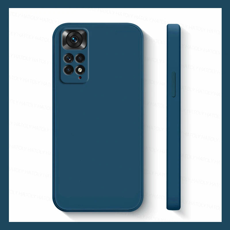 Case For Xiaomi Redmi Note 11 Case Redmi Note 11 10 10s 11s 12 12s 13 Pro Plus 5G Cases Shockproof Liquid Silicone Phone Cases
