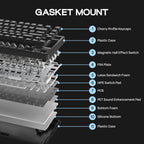EPOMAKER HE80 75% US QWERTY Layout Hot-Swap Creamy Gasket Wired Hall Effect Magnetic Mechanical Keyboard DKS SOCD for PC/Mac