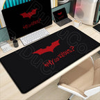 B-Batman Mouse Pad HD Large Gaming Non-slip Rubber Keyboard Desk Mat Office Laptop Computer Pc Gamer Cabinet Mousepad Xxl Carpet