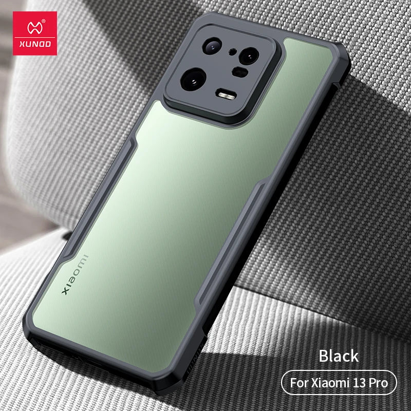 Xundd for Xiaomi 14 Phone Case, Lightweight Drop-Proof Case, Lens Protection, Airbag Drop Protection, Xiaomi 14 Pro, Xiaomi 14 U