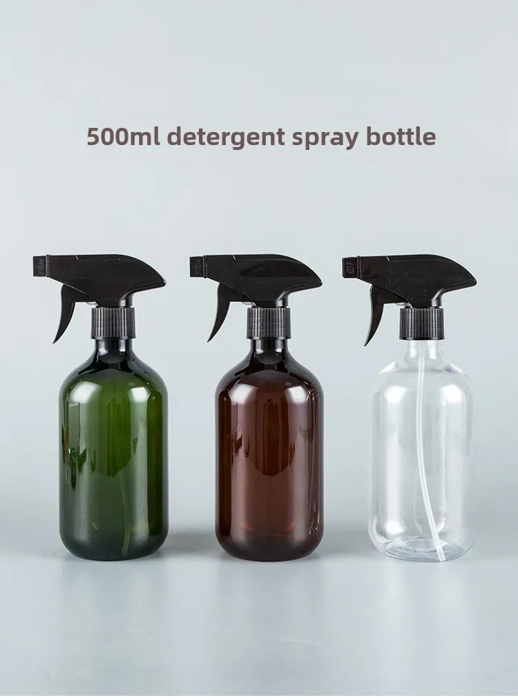 300/500ML Plastic Spray Bottle Large Capacity High Pressure Moisturizer Empty Container for Water Can Hair Stylist Hairdressing