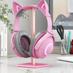 Aluminium Alloy Headphone Stand Holder Rack Space Saving Desktop Organizer Display Earphone Mount Hanger Headset Support Stand