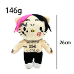 Multiple Styles Cute Cat Eminem XXXTentacion Frank Ocean Plush Toy Doll with Clothes Stuffed Soft Plush Toys Fans Collect Gift