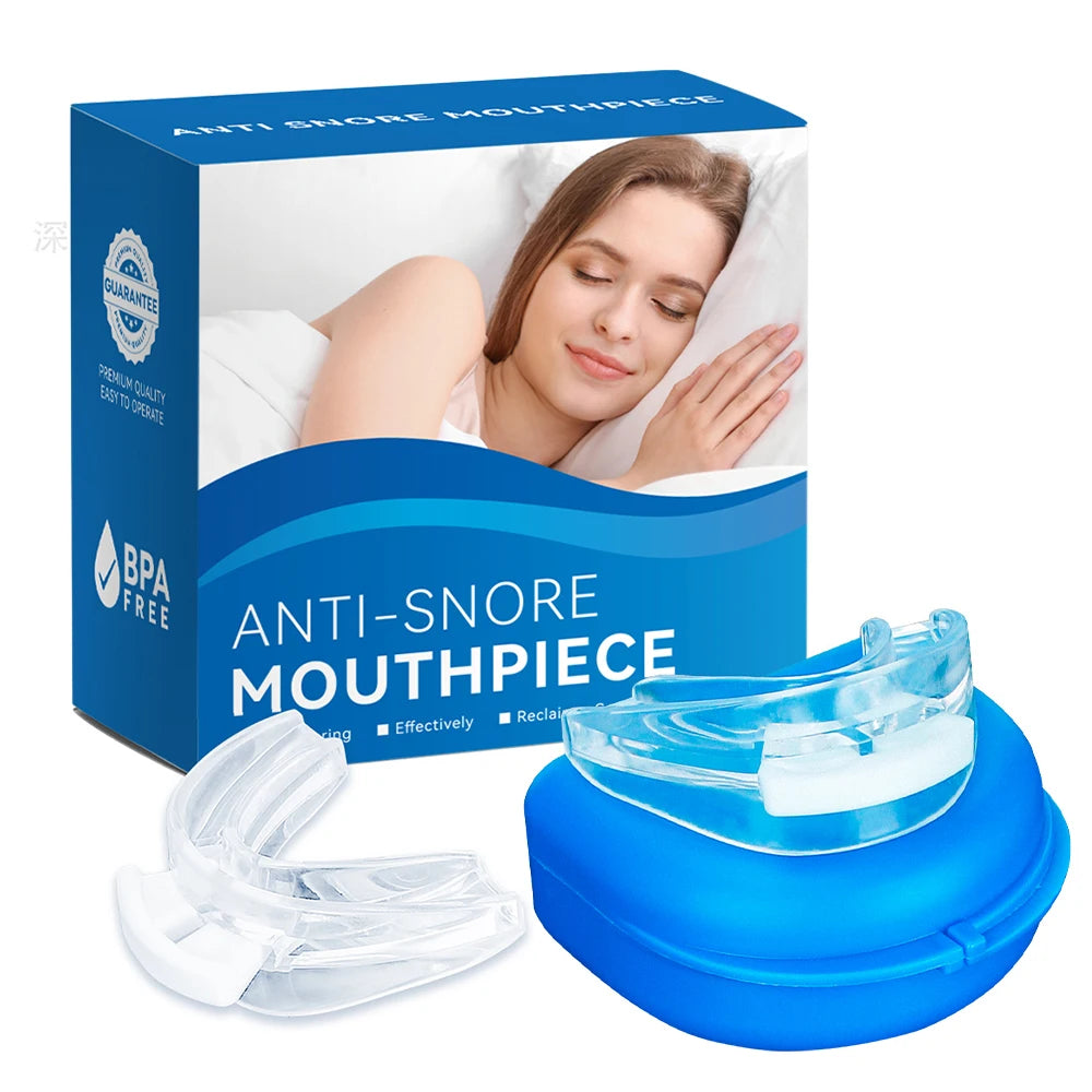 Adjustable Anti Snoring Mouth Guard Dental Sleep Aid For Comfortable Rest