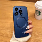 For Magsafe Magnetic Wireless Charge Case For iPhone 17 16 15 14 13 12 11 Pro Max Plus Air Silicone Glass Lens Protection Cover